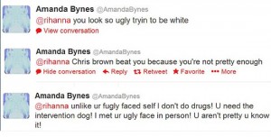 amanda-bynes rihanna worst celebrity tweets