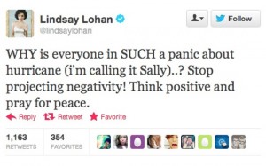 lindsay lohan worst celebrity tweets