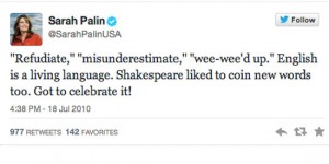 sarah palin worst celebrity tweets