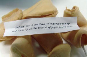 confucius say fortune cookie