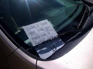 34 Funny Parking Notes - Dose of Funny