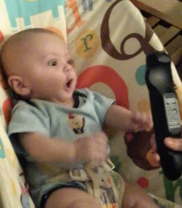 cute baby remote control