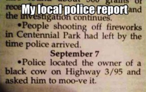 Funny Police Reports - Dose of Funny